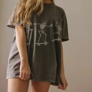 SET OF TWO URBAN OUTFITTERS SKELETON TEES